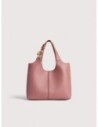 Borsa a mano in pelle con grana Coccinelle C-Easy Small – Winter Rose Borsa a mano in pelle con grana Coccinelle C-Easy Small – Winter Rose
