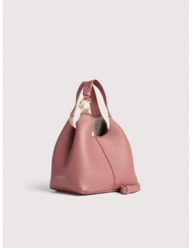 Borsa a mano in pelle con grana Coccinelle C-Easy Small – Winter Rose - foto 2