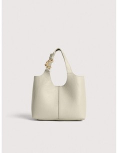Borsa a mano in pelle con grana Coccinelle C-Easy Small – Eucalipto - foto 1