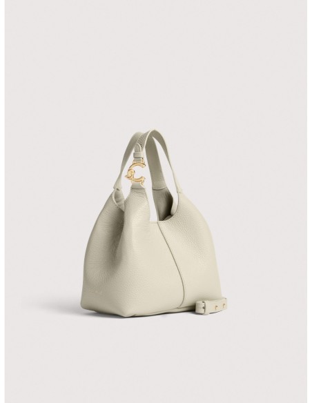 Borsa a mano in pelle con grana Coccinelle C-Easy Small – Eucalipto - foto 2