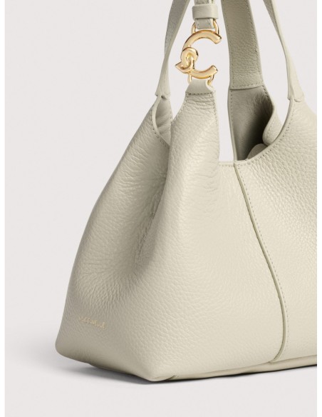 Borsa a mano in pelle con grana Coccinelle C-Easy Small – Eucalipto - foto 4