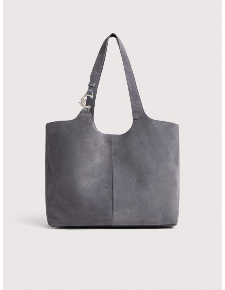 Borsa shopping in camoscio Coccinelle C-Easy Large – Stove - foto 1