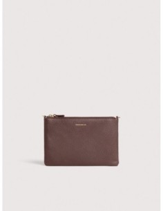 Minibag a tracolla in pelle con grana Coccinelle Best Crossbody Mini – Berry - foto 1