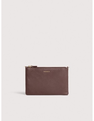 Minibag a tracolla in pelle con grana Coccinelle Best Crossbody Mini – Berry - foto 1