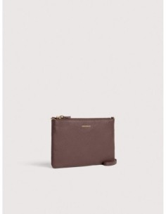 Minibag a tracolla in pelle con grana Coccinelle Best Crossbody Mini – Berry - foto 1 2