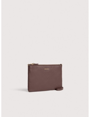Minibag a tracolla in pelle con grana Coccinelle Best Crossbody Mini – Berry - foto 2