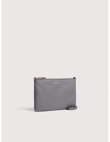 Minibag a tracolla in pelle con grana Coccinelle Best Crossbody Mini – Stove - foto 2