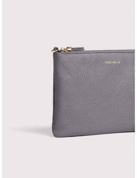 Minibag a tracolla in pelle con grana Coccinelle Best Crossbody Mini – Stove - foto 4