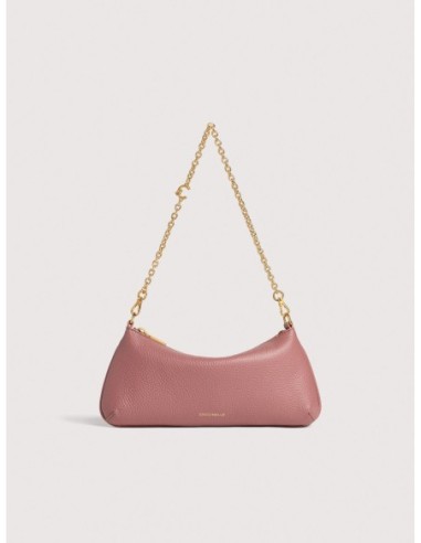 Minibag con catena in pelle con grana Coccinelle C-Me Chain Mini – Winter Rose - foto 1