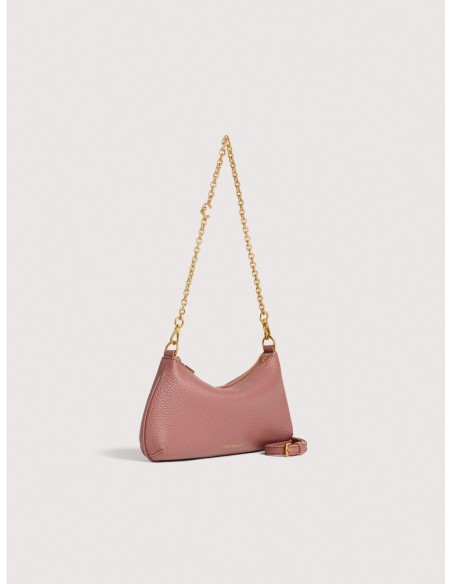 Minibag con catena in pelle con grana Coccinelle C-Me Chain Mini – Winter Rose - foto 2