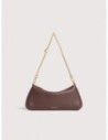 Minibag con catena in pelle con grana Coccinelle C-Me Chain Mini – Berry Minibag con catena in pelle con grana Coccinelle C-Me Chain Mini – Berry