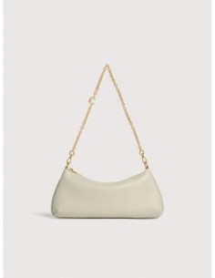 Minibag con catena in pelle con grana Coccinelle C-Me Chain Mini – Eucalipto - foto 1