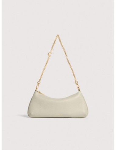 Minibag con catena in pelle con grana Coccinelle C-Me Chain Mini – Eucalipto - foto 1