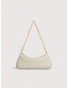 Minibag con catena in pelle con grana Coccinelle C-Me Chain Mini – Eucalipto