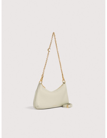 Minibag con catena in pelle con grana Coccinelle C-Me Chain Mini – Eucalipto - foto 2