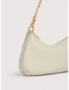 Minibag con catena in pelle con grana Coccinelle C-Me Chain Mini – Eucalipto