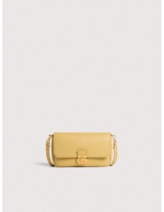 Minibag in pelle con grana Coccinelle C-Me Lock Mini – Honey - foto 1