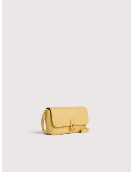Minibag in pelle con grana Coccinelle C-Me Lock Mini – Honey - foto 2