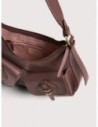 Borsa a spalla in pelle con grana Coccinelle Mavery Pocket Medium – Berry Borsa a spalla in pelle con grana Coccinelle Mavery Pocket Medium – Berry