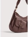 Borsa a spalla in pelle con grana Coccinelle Mavery Pocket Medium – Berry Borsa a spalla in pelle con grana Coccinelle Mavery Pocket Medium – Berry