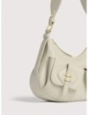 Borsa a spalla in pelle con grana Coccinelle Mavery Pocket Small – Eucalipto Borsa a spalla in pelle con grana Coccinelle Mavery Pocket Small – Eucalipto